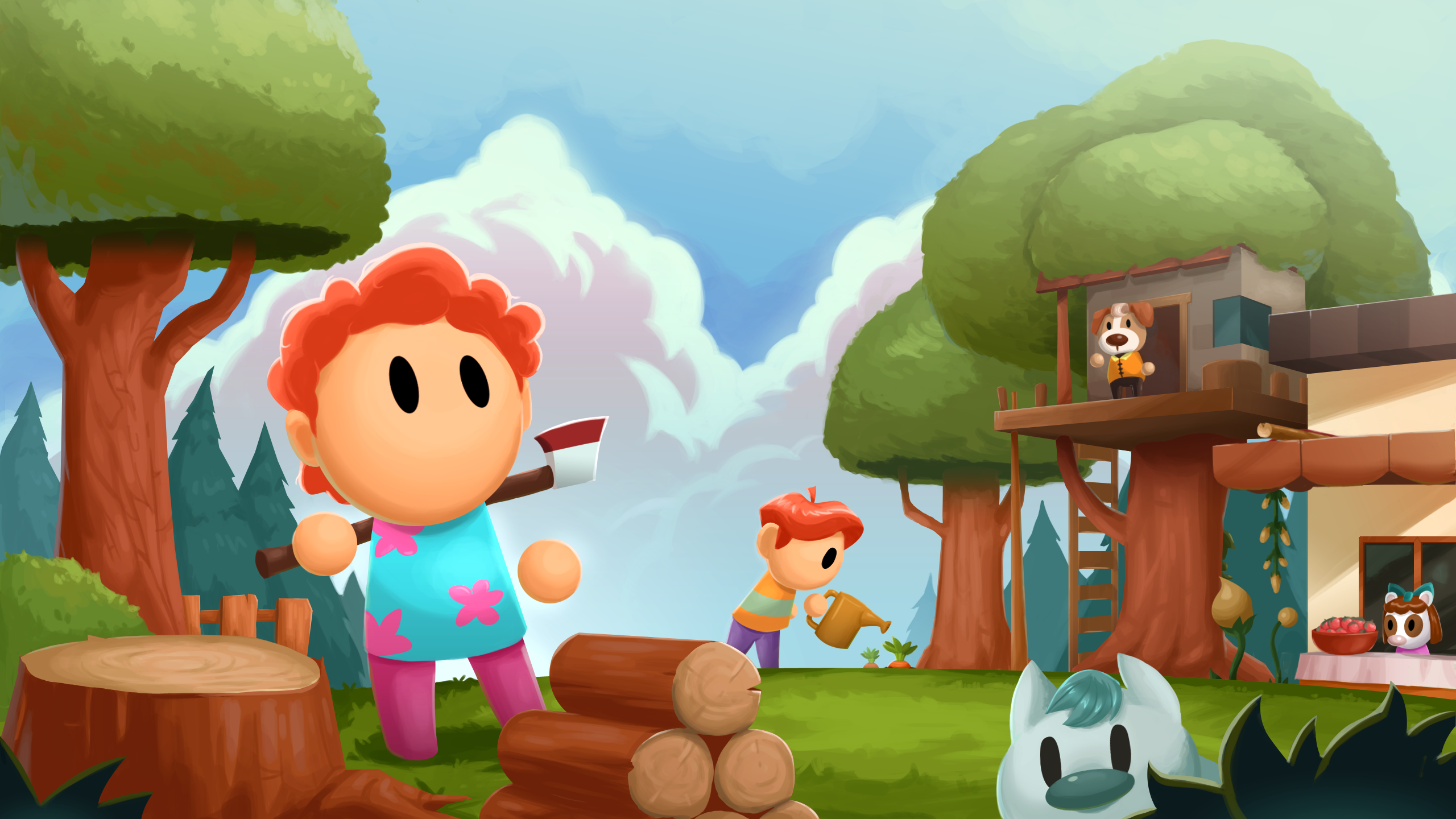 Everafter Falls key art