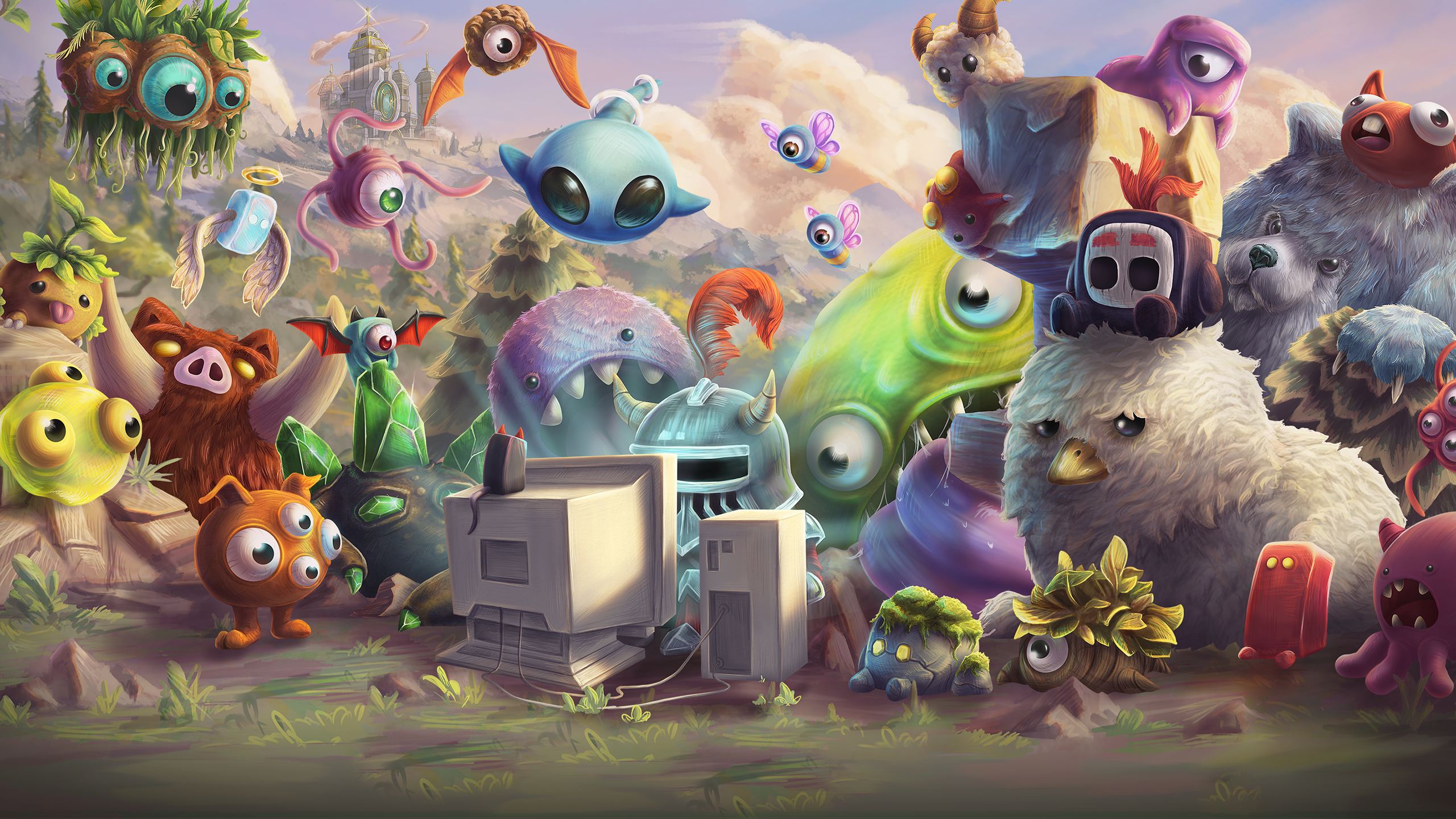 Let's Build a Dungeon key art